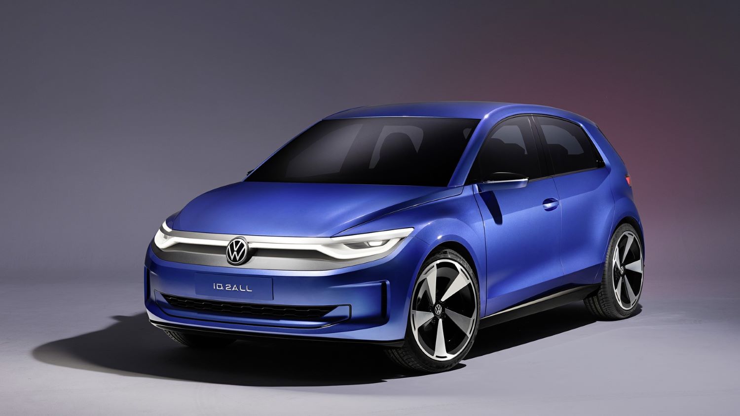 Front profile of the Volkswagen ID.2 concept.